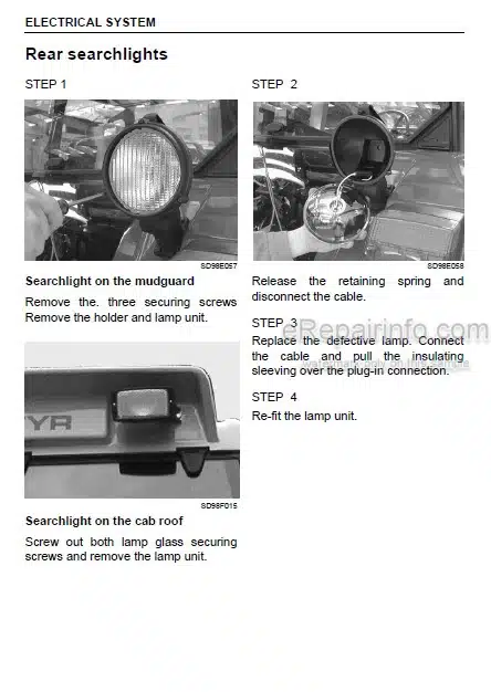 Photo 2 - Case IH CVX120 CVX130 CVX150 CVX170 Operators Manual Tractor