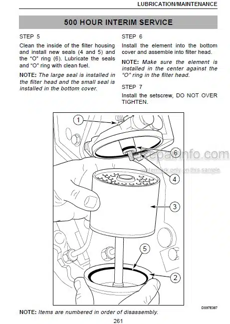 Photo 5 - Case IH CX50 CX60 CX70 CX80 CX90 CX100 Operators Manual And Supplement Tractor