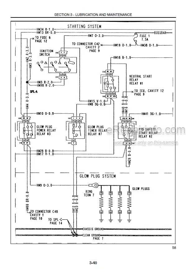 Photo 3 - Case IH D25 D29 D33 Operators Manual Compact Tractor HBA0001740-