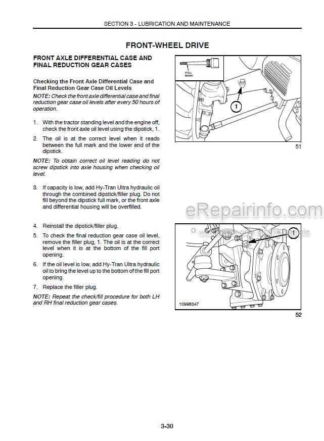 Photo 5 - Case IH D35 D40 D45 Operators Manual Tractor Z6DE01001-
