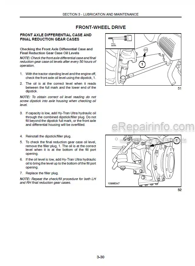 Photo 5 - Case IH D35 D40 D45 Operators Manual Tractor Z6DE01001-