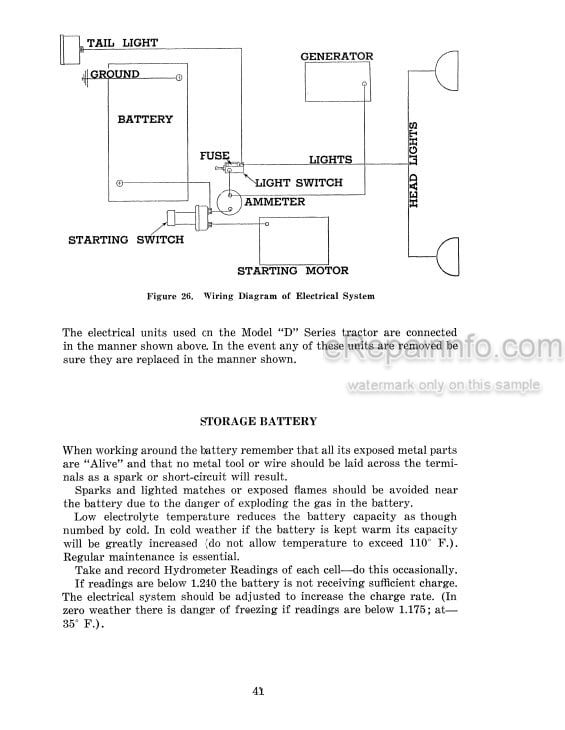 Photo 5 - Case IH DC D DO Operators Manual Tractor