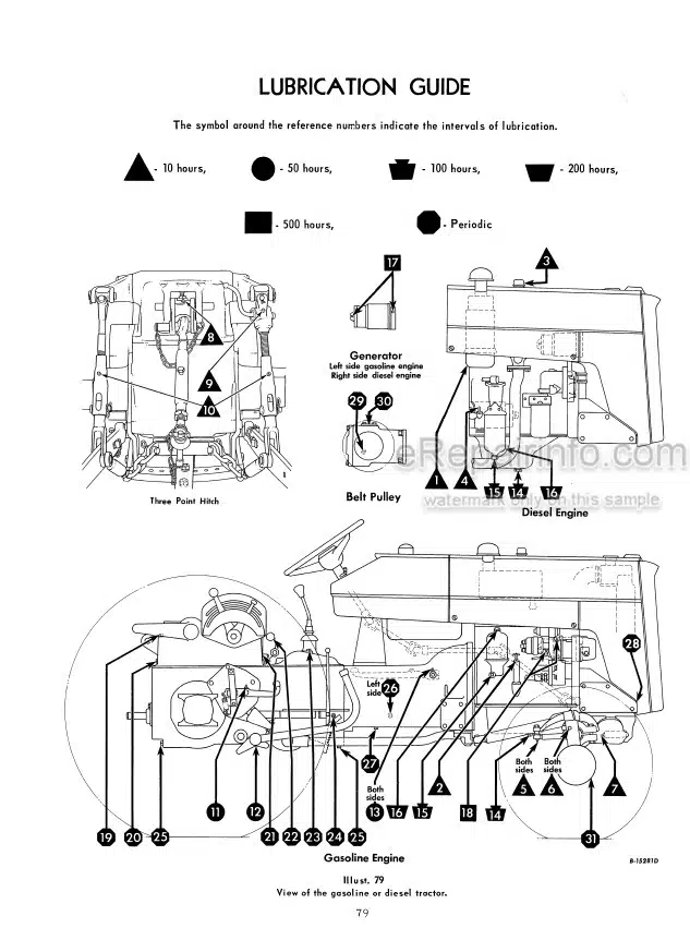 Photo 3 - Case IH International 424 Operators Manual Tractor
