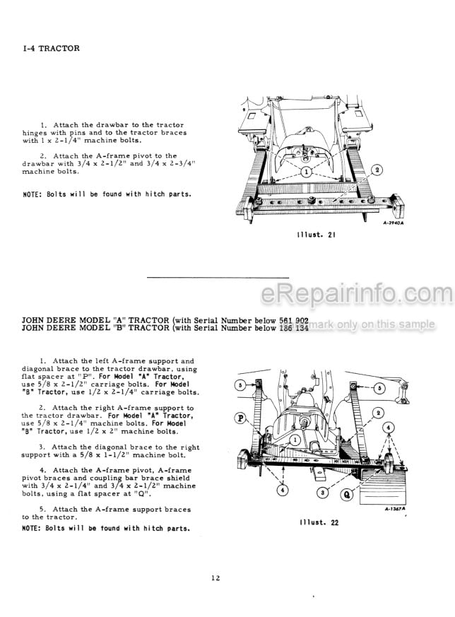 Photo 2 - Case IH McCormick No.27-V Operators Manual Tractor Mower 1010500R7