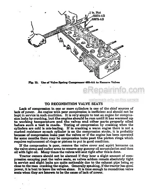 Photo 4 - Case IH Model CI Instruction For Operation And Care Industrial Tractor
