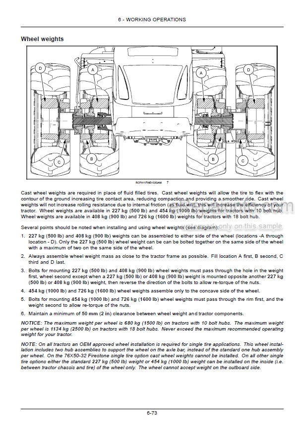 Photo 5 - Case IH T9.435 T9.480 T9.530 T9.565 T9.600 T9.645 T9.700 Operators Manual Tractor 84562257