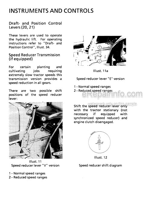 Photo 6 - International 484 584 684 784 884 Hydro 84 Operators Manual Tractor