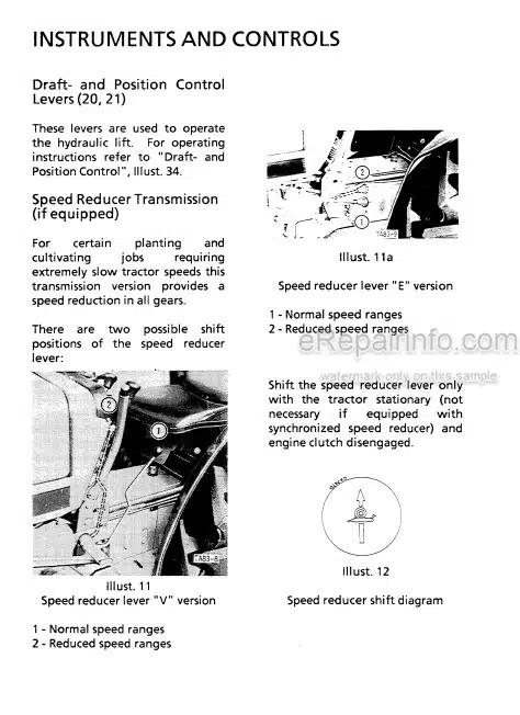 Photo 5 - Case International 433 533 633 733 833 Operators Manual Diesel Tractor