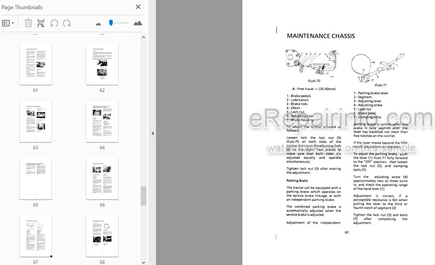 Photo 4 - Case International 433 533 633 733 833 Operators Manual Diesel Tractor