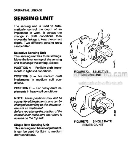 Photo 6 - David Brown 1410 1410 4WD 1412 Operators Manual Tractor