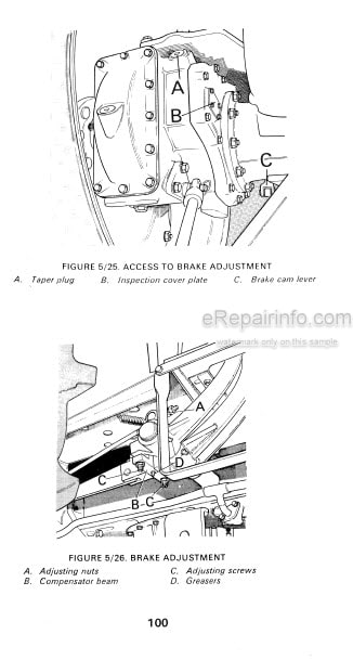 Photo 11 - David Brown 1410 1412 Instruction Book Tractor