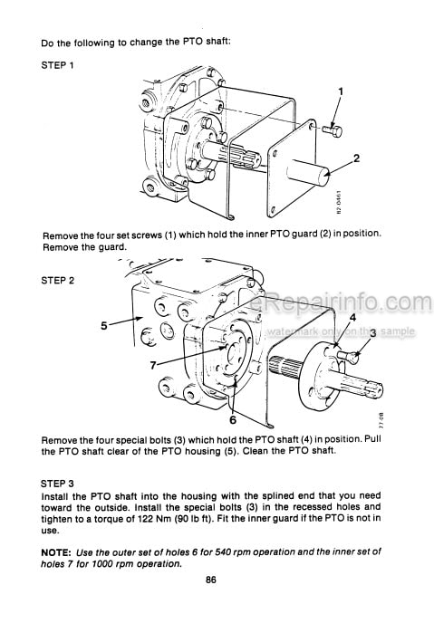 Photo 10 - David Brown 1690 Operators Manual 4WD Turbo Tractor