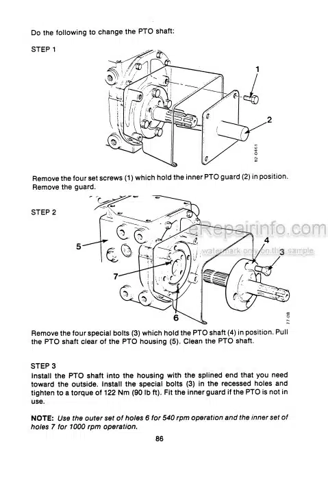 Photo 12 - David Brown 1690 Operators Manual 4WD Turbo Tractor