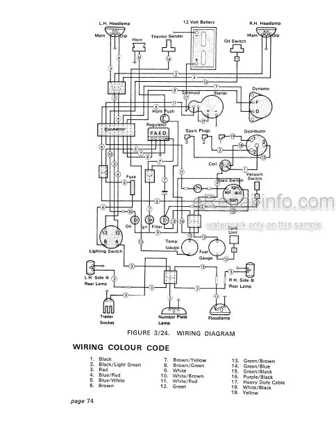 Photo 4 - David Brown 3800 Instruction Book Selectamic Livedrive Tractor