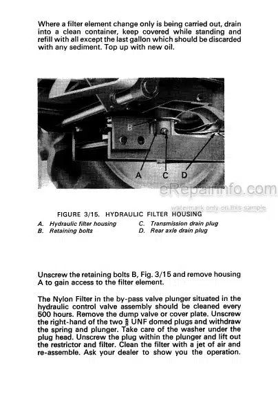 Photo 4 - David Brown 4600 Selectamic Livedrive Instruction Book Tractor