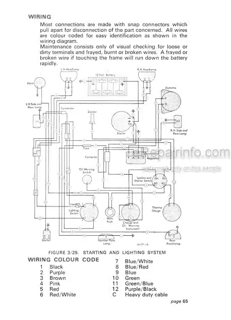 Photo 4 - David Brown 770A 770B Selectamic Livedrive Instruction Book Tractor