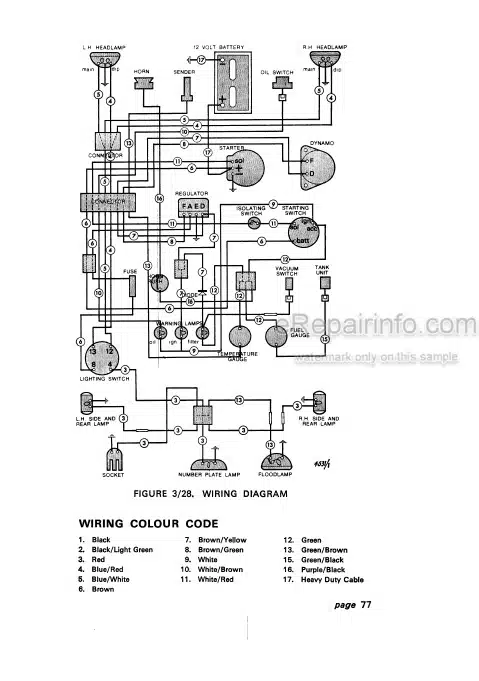 Photo 4 - David Brown 780 Instruction Book Selectamic Livedrive Tractor