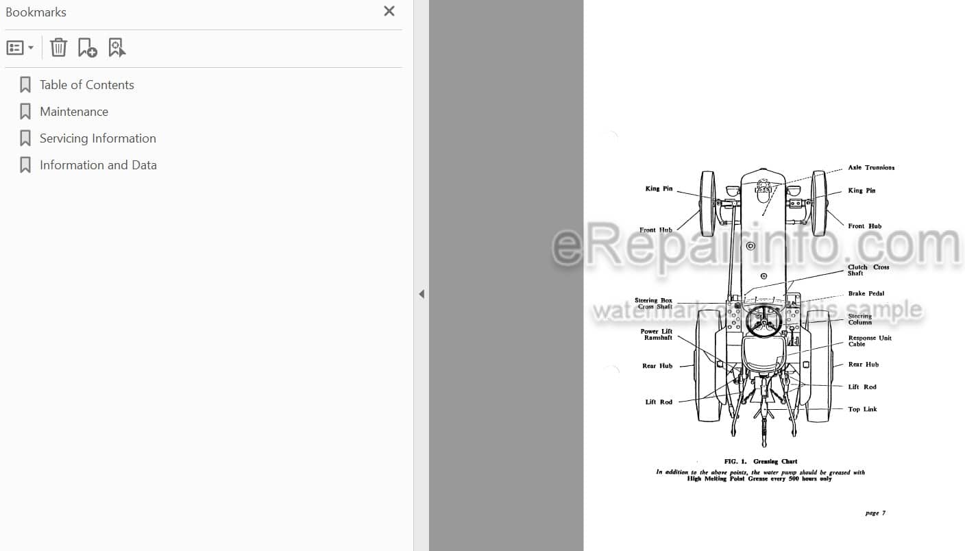 Photo 3 - David Brown 850 880 990 Instruction Book Implematic Livedrive Tractor