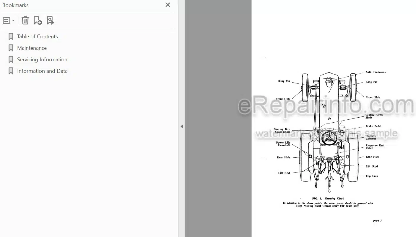 Photo 3 - David Brown 850 880 990 Instruction Book Implematic Livedrive Tractor