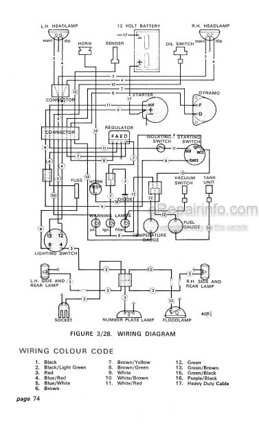 Photo 4 - David Brown 880A 800B Selectamic Livedrive Instruction Book Tractor