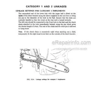 Photo 12 - David Brown 880 Implematic Instruction Book Tractor