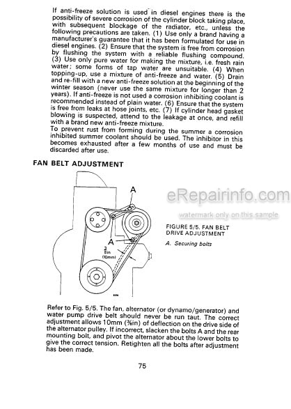 Photo 5 - David Brown 885 885N Operators Manual Tractor