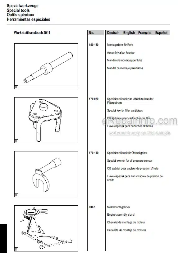 Photo 4 - Deutz F2-4L BF3-4L F2-4M BF-4M Workshop Manual Engine