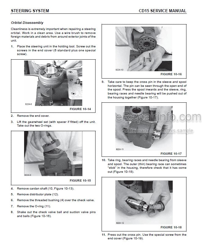 Photo 9 - Grove CD15 Service Manual Crane