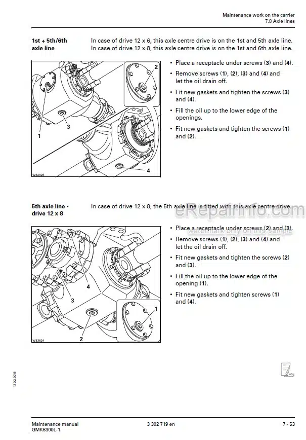 Photo 13 - Grove GMK6300L-1 Maintenance Manual Crane