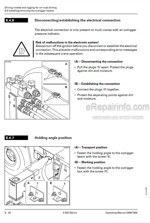 Photo 5 - Grove GRT655 GRT655L Service Manual Crane