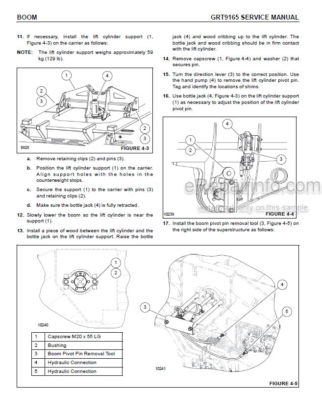 Photo 11 - Grove GRT9165 Service Manual Crane