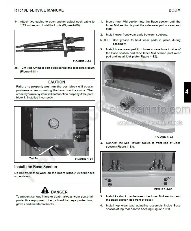 Photo 3 - Grove RT540E Service Maintenance Manual Crane