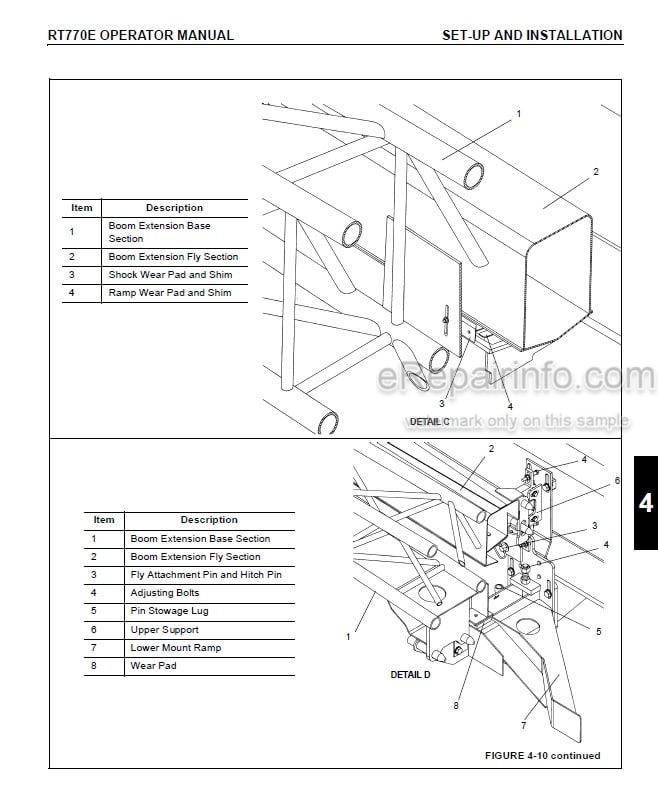 Photo 3 - Grove RT770E Operators Manual Crane