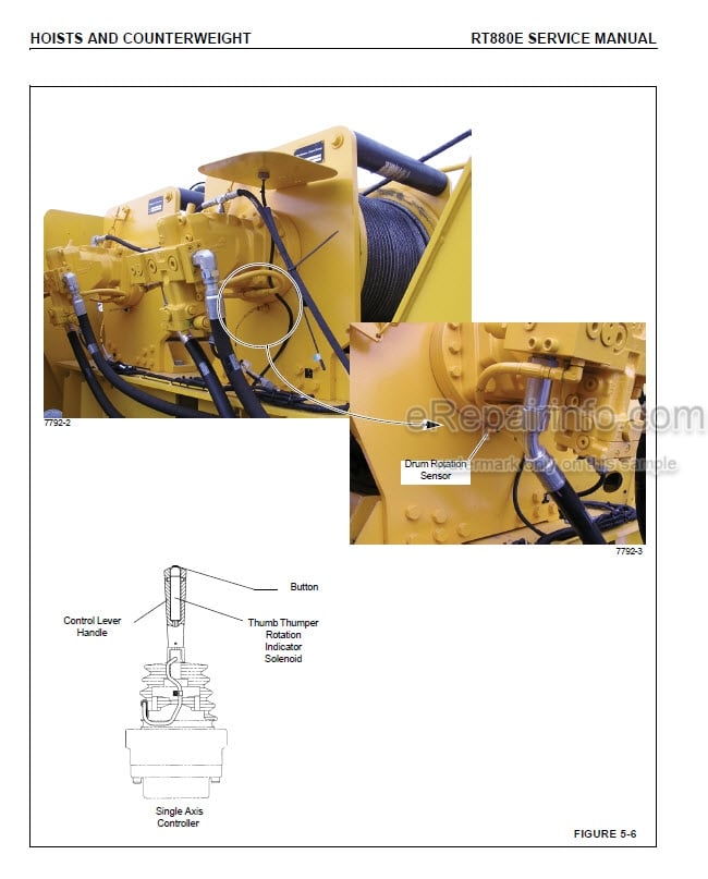 Photo 9 - Grove RT880E Service Maintenance Manual Crane