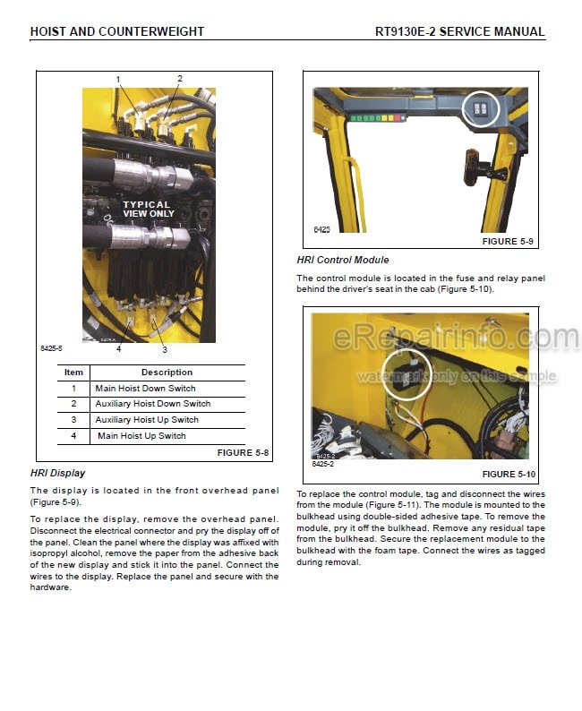 Photo 9 - Grove RT9130E-2 Service Maintenance Manual Crane