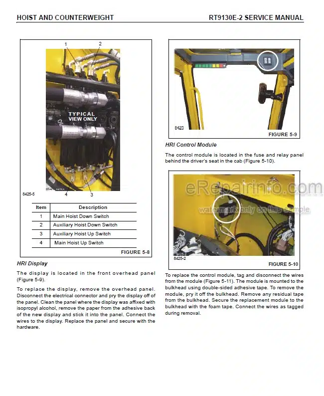 Photo 11 - Grove RT9130E-2 Service Maintenance Manual Crane