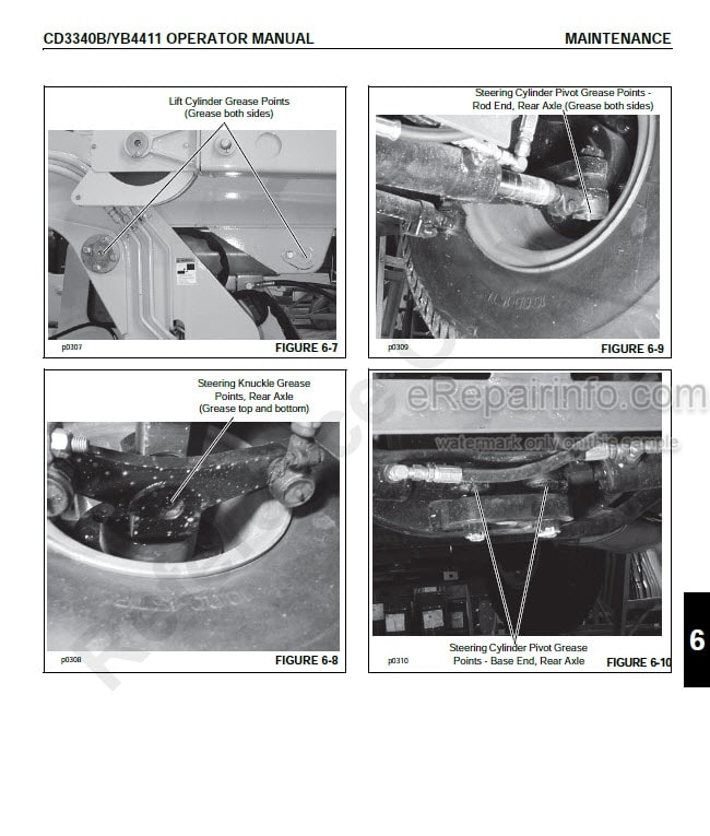 Photo 8 - Grove Shuttlelift CD5540F YB5515 Service Manual Crane