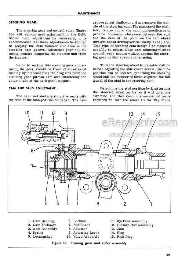 Photo 5 - International 4366 Operators Manual Tractor