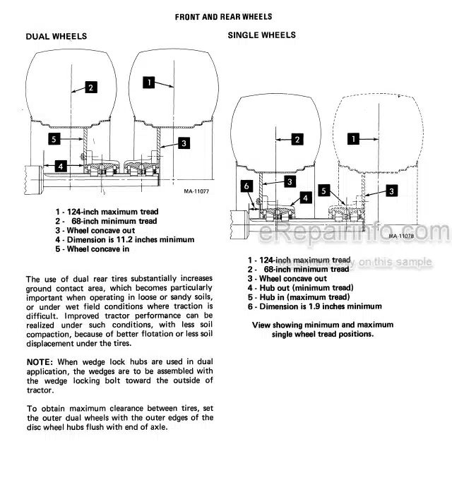 Photo 4 - International 4568 Operators Manual Tractor