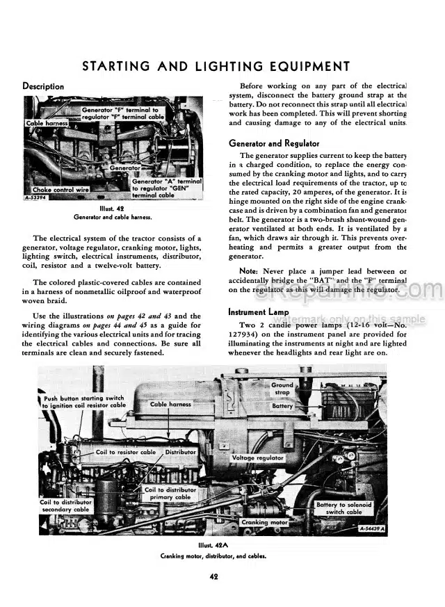 Photo 2 - International 460 560 Farmall Operators Manual Tractor