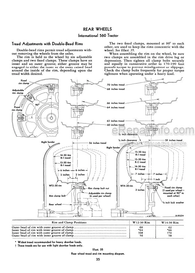 Photo 4 - International 460 560 Farmall Operators Manual Tractor