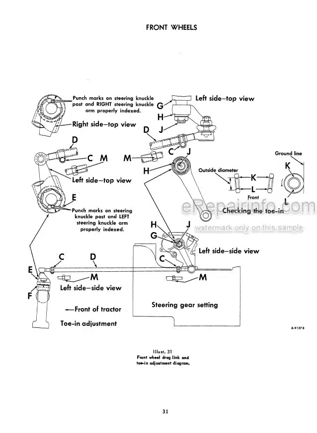 Photo 4 - International 460 Operators Manual Industrial Tractor
