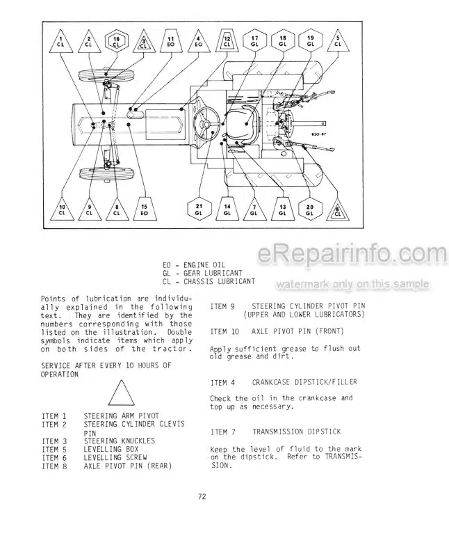 Photo 3 - International 484 584 684 784 884 Hydro 84 Operators Manual Tractor