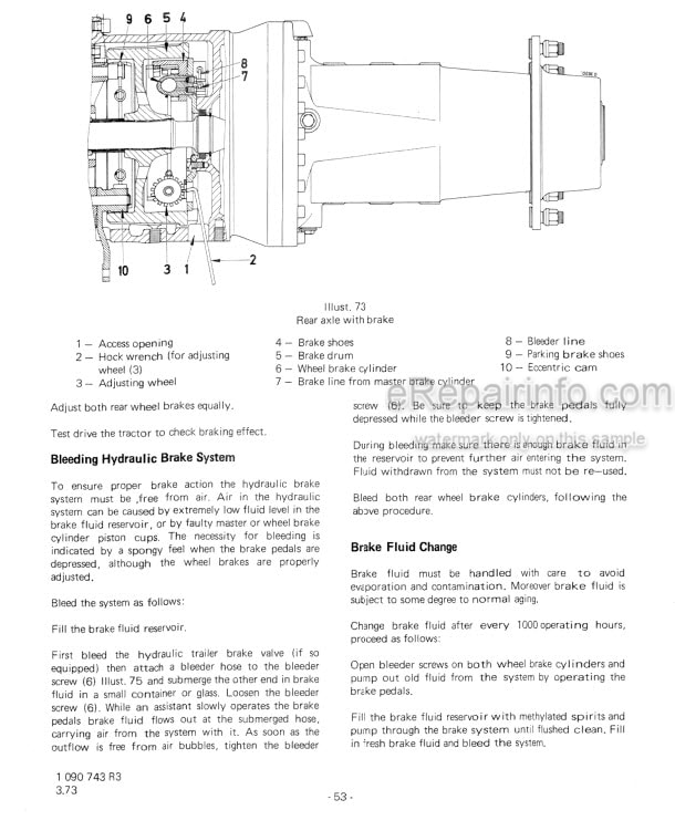 Photo 4 - International 946 1046 1246 Operators Manual Diesel Tractor