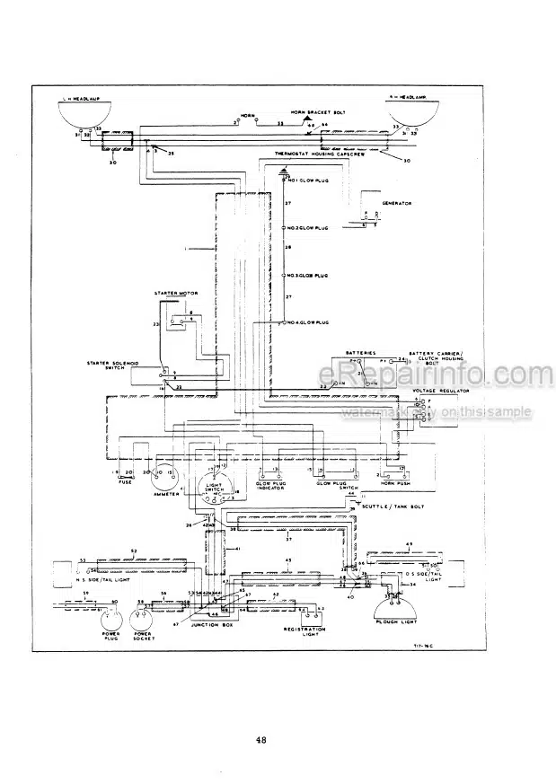 Photo 5 - International B250 Operators Manual Diesel Tractor