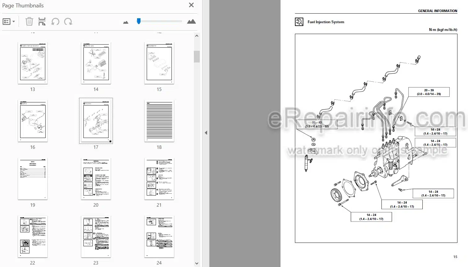 Photo 4 - Isuzu A-4JG1 Workshop Manual Engine