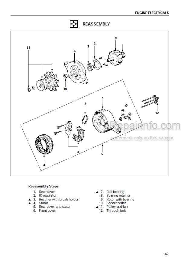 Photo 3 - Isuzu A-4JG1 Workshop Manual Engine