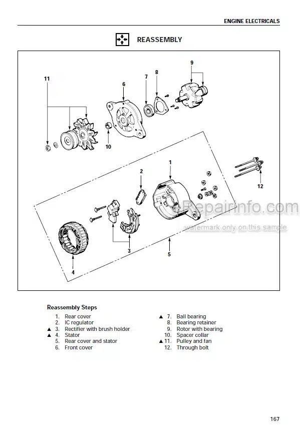 Photo 3 - Isuzu A-4JG1 Workshop Manual Engine