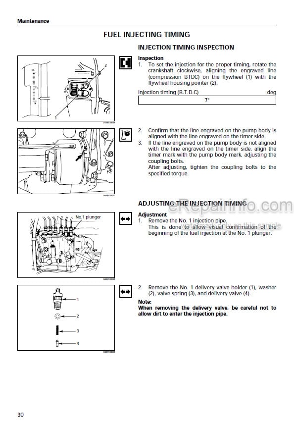 Photo 5 - Isuzu AA-6HK1T BB-6HK1T Workshop Manual Engine