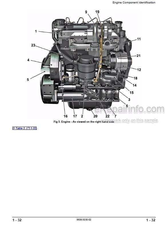 Photo 3 - JCB Dieselmax SE Tier 3 Service Manual Engine